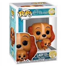 Figura Funko POP! Disney: Lady and the Tramp 70th Anniversary - Laddy with Puppy 1553