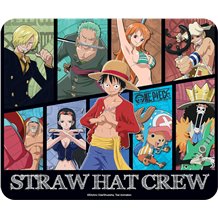 Tapete de Rato Flexível - One Piece: Straw Hat Crewq