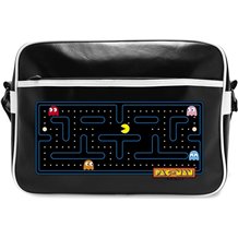 Bolsa de Ombro - PAC-MAN Messenger Bag "Labyrinth" Vinyl