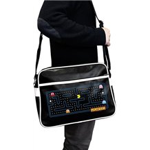 Bolsa de Ombro - PAC-MAN Messenger Bag "Labyrinth" Vinyl