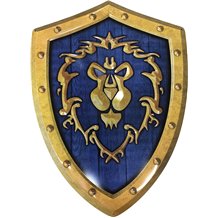 Placa Metálica ABYstyle - World of Warcraft: Alliance Shield (25x35cm)