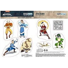 Folha de Autocolantes (Stickers) - Avatar The Last Airbender