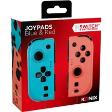 Conjunto Joy-Con Nintendo Switch - Konix (Blue / Red)