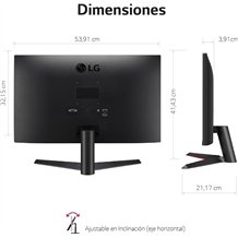 Monitor LG 24" 24MP60G-B IPS Full HD 75Hz 1ms 