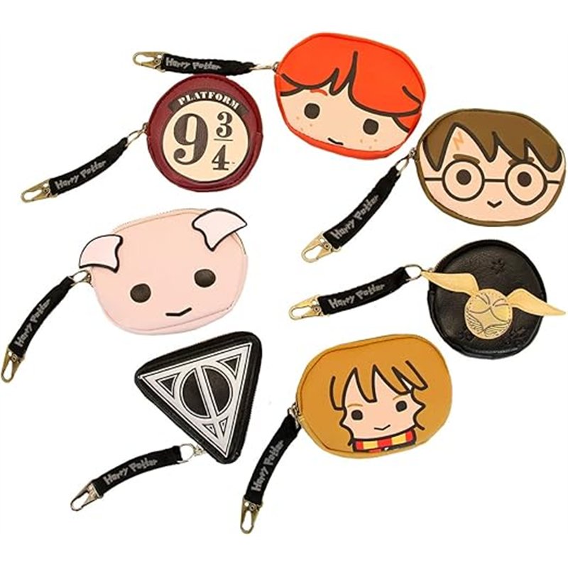 Porta Moedas Chibi - Harry Potter (Sortido)